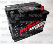 PATRON PB60480R Батарея аккумуляторная 60А/ч 480А 12В обратная поляр. стандартные (Европа) клеммы