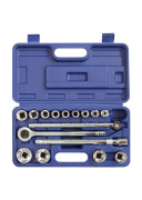 HELFER HF000002 Набор головок торцевых и принадлежностей 1/2&quot;Dr 16 предметов HELFER