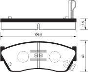 Sangsin brake SP2009