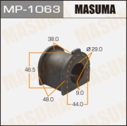 Masuma MP1063 Втулка стабилизатора