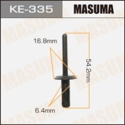 Masuma KE335 Клипса (пластиковая крепежная деталь)