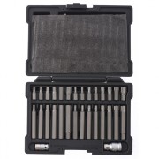 Stels 11318 Набор бит HEX, Torx , SPLine, хвостовик-шестигранник 1/2, CrV, 42 шт. Stels