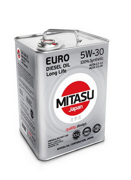 MITASU MJ2106 НОВИНКА!!! Масло моторное MJ 210 MITASU EURO DIESEL LL 5W-30 100% Synthetic