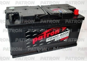 PATRON PB100820R Батарея аккумуляторная 100А/ч 820А 12В обратная поляр. стандартные (Европа) клеммы