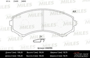Miles E400155 Колодки тормозные