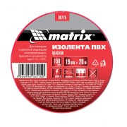 Matrix 88779 Изолента ПВХ, 19 мм х 20 м, красная, 150 мкм Matrix