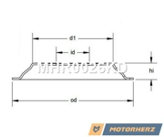 Motorherz MHR0026KD Тепловой отражатель турбокомпрессора