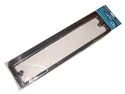 DOLLEX SPL43 Рамка номерного знака нержавеющая сталь штамп &#039;Vesta&#039; (уп. 2 шт.)