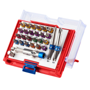 Мастак 05811028C Набор вставок (бит) 1/4&quot;&quot;, PH, PZ, Hex, Torx, Slotted, 28 предметов