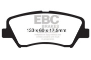 EBC Brakes DP1874 EBC Ultimax передние тормозные колодки для Kia Ceed (JD)/Hyundai i30 (GD/PD)/Veloster (for 280mm disc)