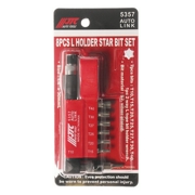 JTC JTC5357 Набор бит 1/4&quot;&quot;DR TORX T10-T40 с Г-образным держателем 8 предметов