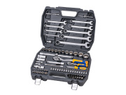 Kraft KT700681 Набор инструмента 1/2&quot;DR и 1/4&quot;DR 82 предмета с 12 гран. головками, PRO