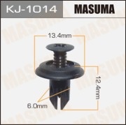 Masuma KJ1014 Клипса (пластиковая крепежная деталь)
