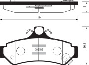 Sangsin brake SP1236