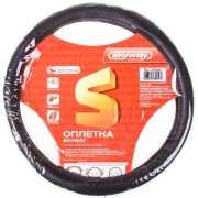 Skyway S01102288 Оплетка SKYWAY Top-7 S Черная экокожа ECO