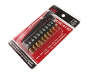 JTC JTCU11MC Набор бит 1/4&quot;&quot; SL6, PH1-2, T10Н-T40Н с ключом трещоткой 11 предметов