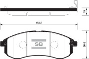 Sangsin brake SP1602