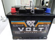 VOLT 6СТ601 Батарея аккумуляторная 12В 60 А/ч 540 А прямая поляр. стандартные клеммы