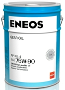 ENEOS 8809478942544 Масло трансм. Минеральное МКПП,раздаточная,мост, 75W-90 GL-4 20л