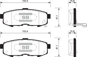 Sangsin brake SP1520