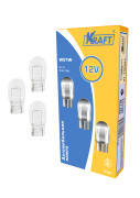 Kraft KT700031 Лампа накаливания Kraft W21W  W3X16d 12V 21  10 шт.