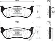 Sangsin brake SP1511