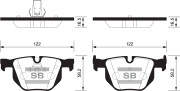 Sangsin brake SP2157