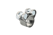 Kraft KT880514 Хомут силовой из нержавеющей стали W2 20-22