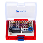 Мастак 05810033C Набор вставок (бит) 1/4&quot;&quot;, PH, PZ, Hex, Torx, Slotted, 33 предмета