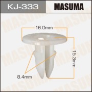 Masuma KJ333 Клипса (пластиковая крепежная деталь)