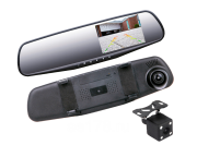 Swat VDR4U Зеркало с видеорегистратором , камера заднего вида, Full HD, 150°