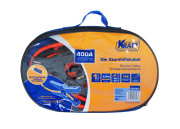 Kraft KT880002 Провода прикуривания 400А (2,5 м), изоляция TPE, зажимы омедненный сплав + пластик, в сумке