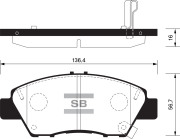 Sangsin brake SP1463