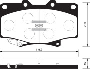 Sangsin brake SP1217