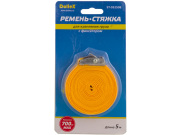 DOLLEX ST052508 Стяжка для крепления груза (5 м х 25 мм) 0,7 т, с фиксатором (1 шт.)