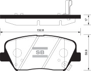 Sangsin brake SP1424