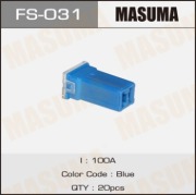 Masuma FS031 Предохр. MASUMA Силовой mini   100А  (уп.20шт)
