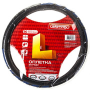 Skyway S01102304 Оплетка SKYWAY Combo-7 L Черно/Красная экокожа