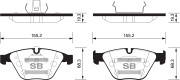 Sangsin brake SP2163