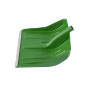 Сибртех 61619 Лопата для уборки снега пластиковая, зеленая, 420 х 425 мм, без черенка, Россия, Сибртех
