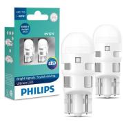 Philips 11961ULWX2 Лампа светодиодная 12V W5W 0,62W 6000K LED Vision 2 шт. блистер