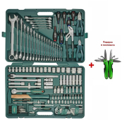 Jonnesway S04H524128S18 Набор инструмента 128 пр. 1/4&quot;&quot;-1/2&quot;&quot; (юбилейная серия) JONNESWAY