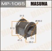 Masuma MP1065 Втулка стабилизатора
