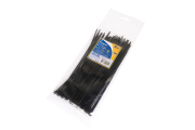 Kraft KT880617 Хомут нейлоновый 3,6*200мм, черный, упаковка 50 штук