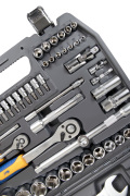 Kraft KT700305 Набор инструмента 1/2&quot;DR и 1/4&quot;DR 82 предмета, PRO