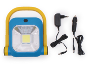 DOLLEX FIS06 Фонарь светодиодный прожектор на аккум. Li-ion 7.4V 3600mA, 1хCOB (8W)