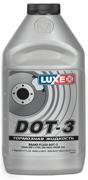 Luxe 652 Жидкость тормозная  Luxe DOT-3 серебр. кан. (0,455 кг)