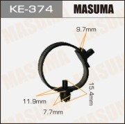 Masuma KE374 Клипса (пластиковая крепежная деталь)