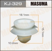 Masuma KJ329 Клипса (пластиковая крепежная деталь)