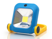 DOLLEX FIS06 Фонарь светодиодный прожектор на аккум. Li-ion 7.4V 3600mA, 1хCOB (8W)